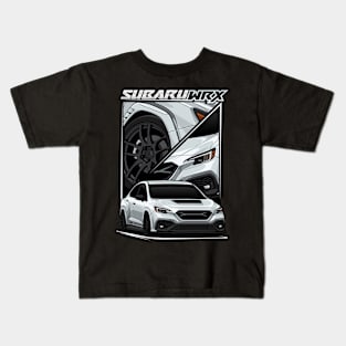 VB WRX in Ice Silver Kids T-Shirt